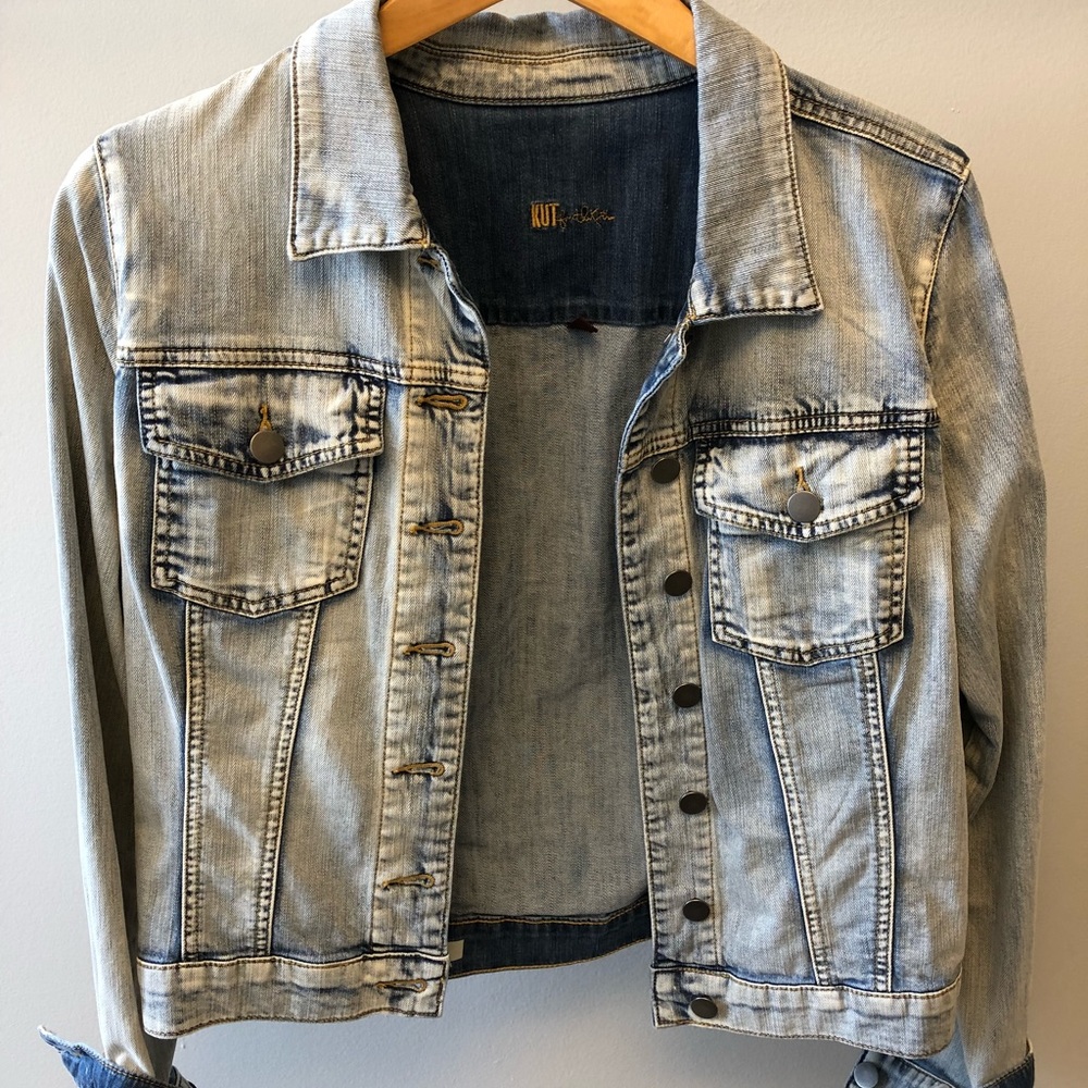 Kut from the Kloth denim jacket size M